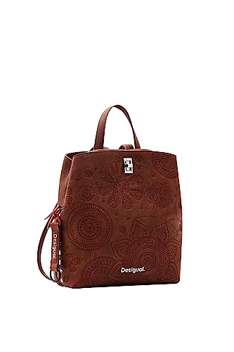 Desigual Women's Back_Dejavu Sumy MINI, Brown von Desigual