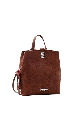 Desigual Women's Back_Dejavu Sumy Mini, Brown von Desigual