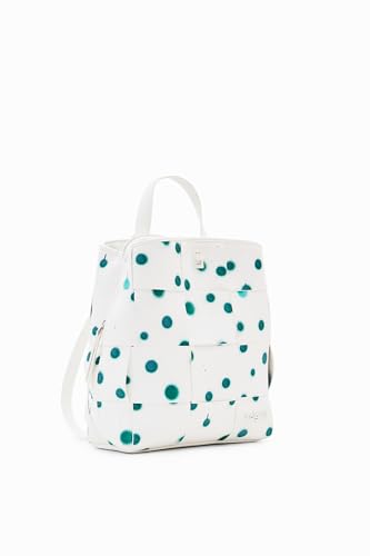 Desigual Women's Back_New Splatter Sumy M, White von Desigual