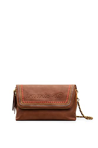 Desigual Women's Bag_POL Green_Venecia 6011 Camel, Brown von Desigual