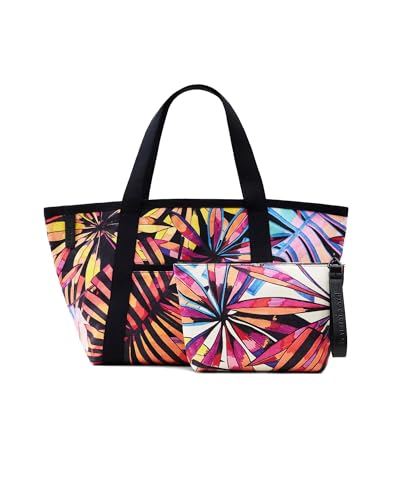 Desigual Women's Bag_Tropical Beach Meri 8035 Blazing, Yellow von Desigual