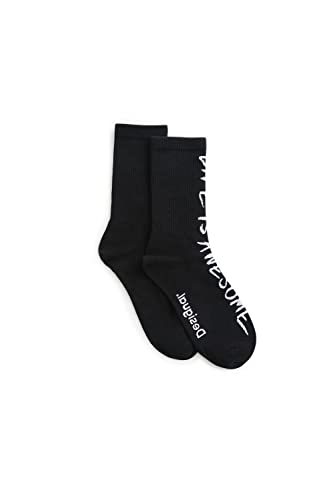 Desigual Damensocken, Schwarz, 95 von Desigual