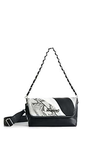 Desigual Accessoires Patch Psico Snake Venecia Across Body Bag Black von Desigual