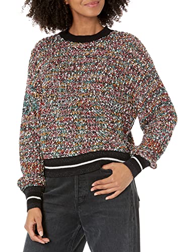 Desigual Damen Black Jers_dua 2000 Black Pullover Sweater, Schwarz, L EU von Desigual