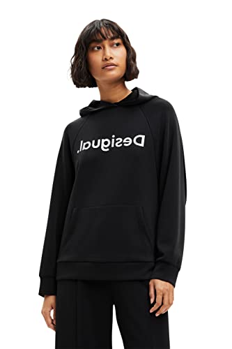 Desigual Women's Black Plata 2000 Sweater, XS von Desigual