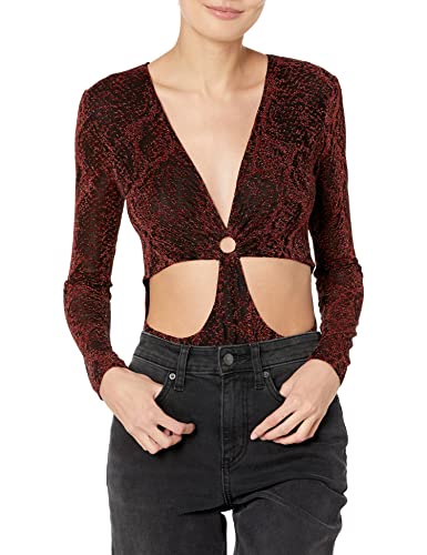 Desigual Women's Body Blouse, Red, XL von Desigual