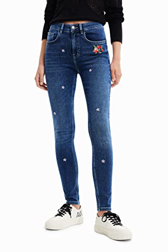 Desigual Women's Denim_NANI 5053 Casual Pants, Blue, 38 von Desigual