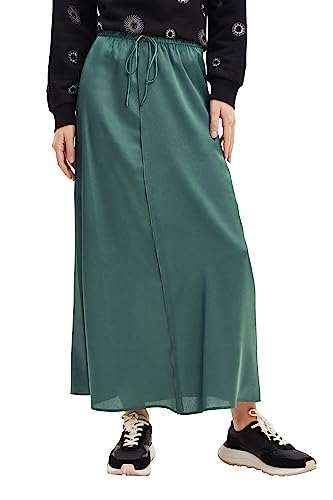 Desigual Women's FAL_KIRA Skirt, Green, Small von Desigual