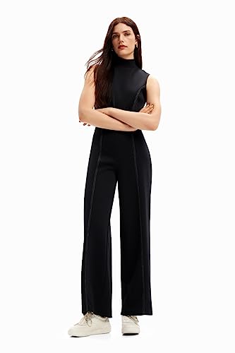 Desigual Women's Jumpsuit_STIT Casual Pants, Black, L von Desigual