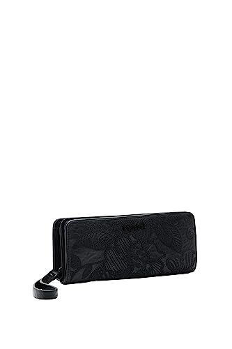 Desigual Women's Mone_Alpha Maya Maxi Bi-Fold Wallet, Black von Desigual