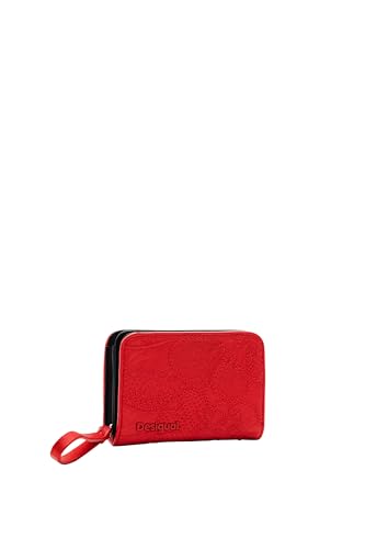 Desigual Women's Mone Alpha Maya Tri-Fold Wallet, Red von Desigual