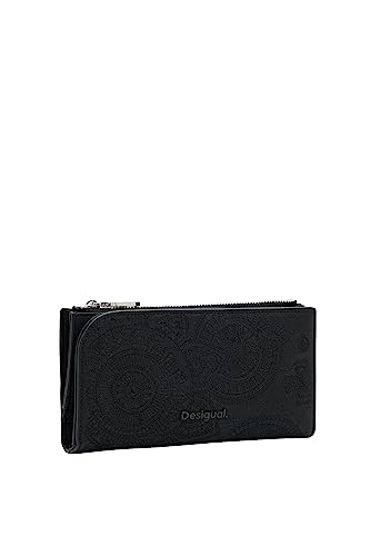 Desigual Women's Mone_Dejavu INES Bi-Fold Wallet, Black von Desigual