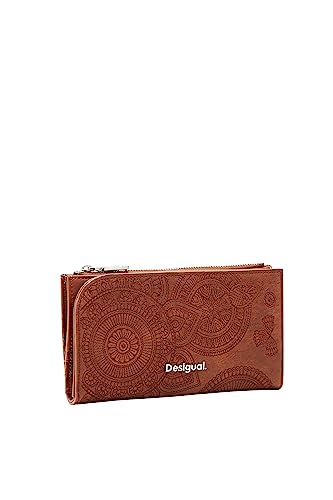 Desigual Women's Mone_Dejavu INES Bi-Fold Wallet, Brown von Desigual