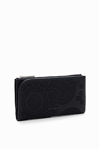 Desigual Women's Mone_Dejavu INES Tri-Fold Wallet, Black von Desigual