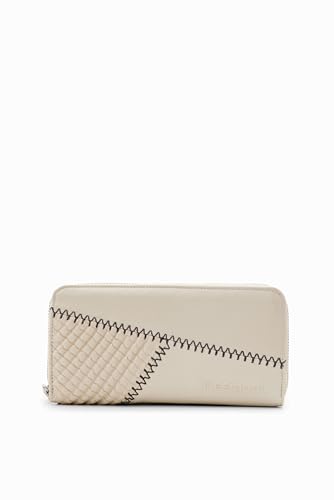 Desigual Women's Mone_GRISOM Fiona Bi-Fold Wallet, White von Desigual