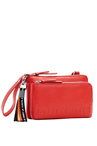 Desigual Mone Half Logo Linda Mini Crossbody Bag Orange von Desigual