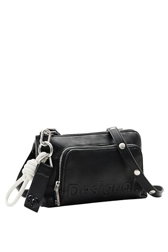 Desigual Half Logo 24 Lisa Crossbody Bag Black von Desigual