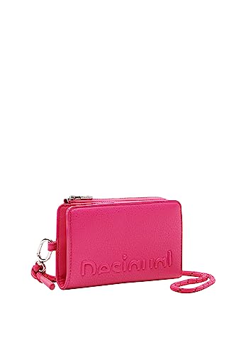 Desigual Women's Mone_Half Logo Emma 2.0 Bi-Fold Wallet, Red von Desigual