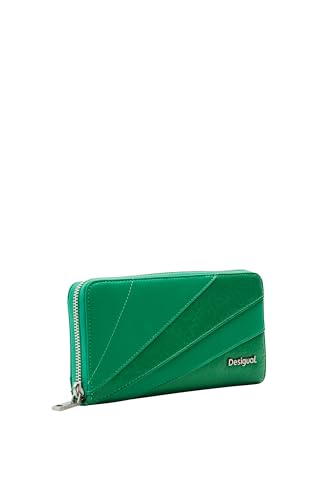 Desigual Women's Mone_Machina Fiona Tri-Fold Wallet, Green von Desigual
