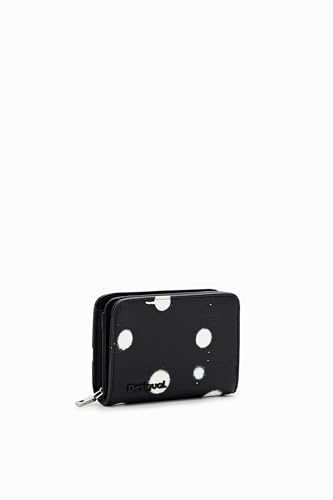 Desigual New Splatter Maya Small Wallet Black von Desigual