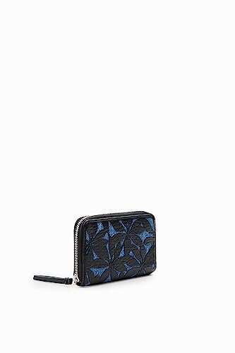 Desigual Women's Mone_Onyx Marisa Bi-Fold Wallet, Blue von Desigual