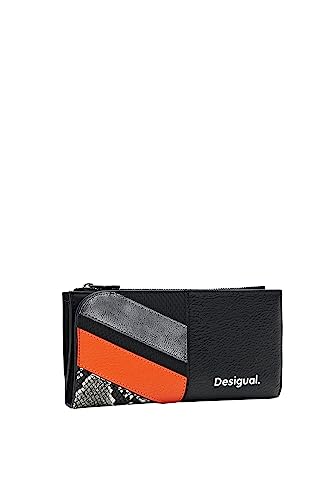 Desigual Women's Mone_Polka INES Bi-Fold Wallet, Black von Desigual