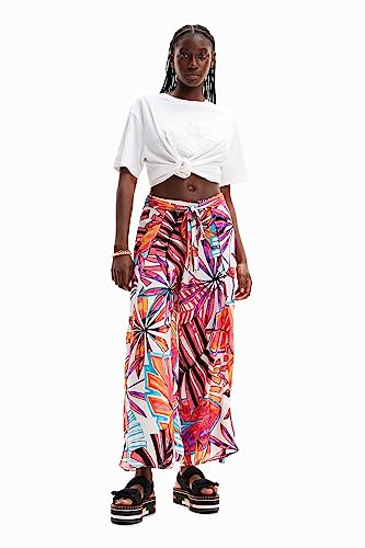 Desigual Women's Pant_Puerto Escondido Bikini Set, White, L von Desigual