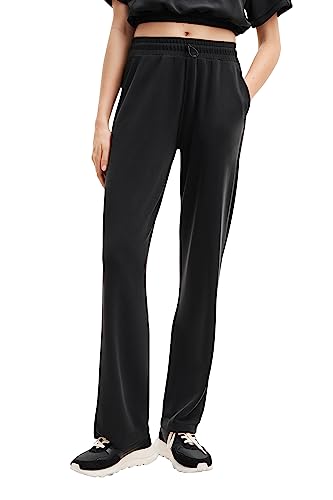 Desigual Women's Pinko Casual Pants, Black, 38 von Desigual