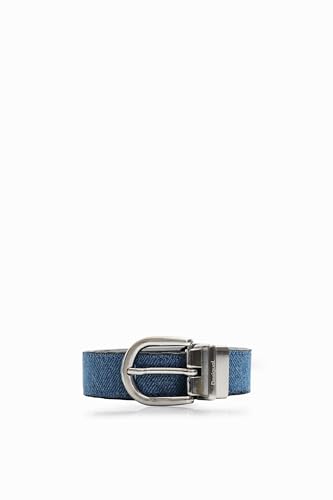 Desigual Women's Reversible Belt, Blue, 85 von Desigual