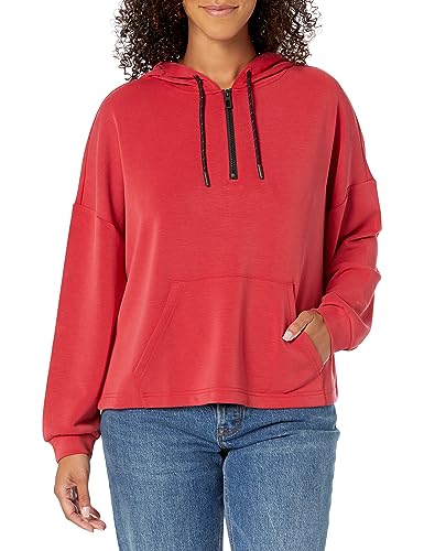 Desigual Women's Sweat_Marion 3000 Sweatshirt, Red, XL von Desigual