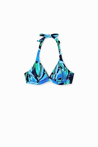 Desigual Women's Swim_BUKIT 5000 Bikini Set, Blue, S von Desigual