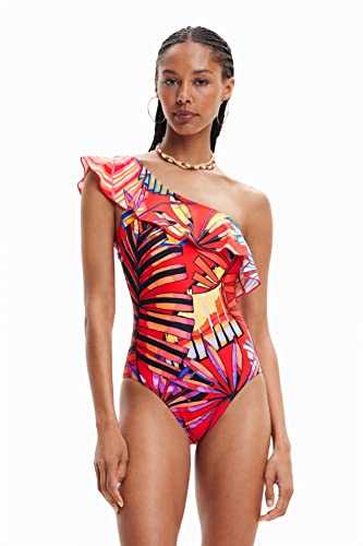 Desigual Women's Swim_MEDEWI 7058 Bikini Set, Orange, L von Desigual