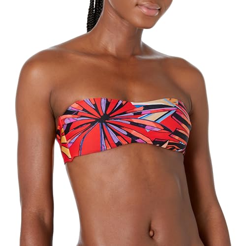 Desigual Women's Swim_Playa 7058 Bikini Set, Orange, L von Desigual