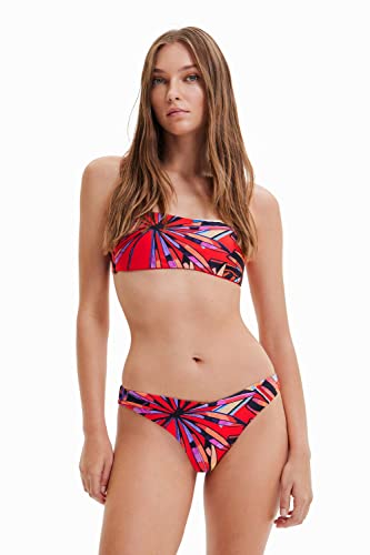 Desigual Women's Swim_Playa 7058 Bikini Set, Orange, S von Desigual