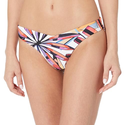 Desigual Women's Swim_Playa I Damen Shorts, White, L von Desigual