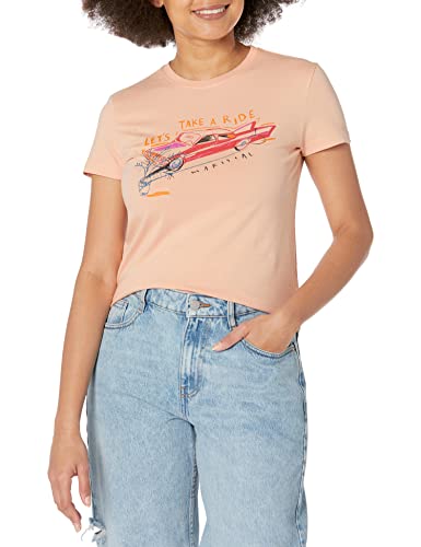 Desigual Women's TS_Cadillac 3025 T-Shirt, Red, XL von Desigual