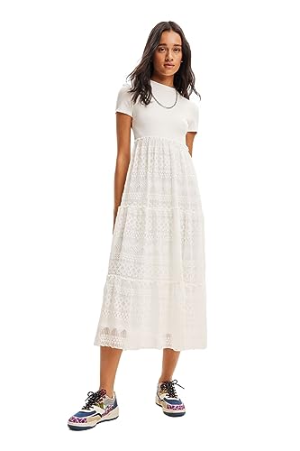 Desigual Women's Vest_Darling Dress, White, X-Groß Desigual Women's Vest_Darling Dress, White, X-Groß von Desigual