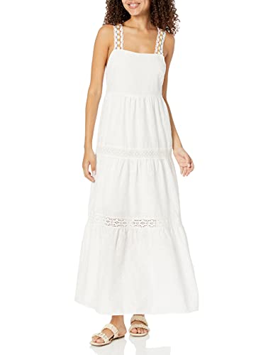 Desigual Women's Vest_Karen 1000 Dress, White, M von Desigual