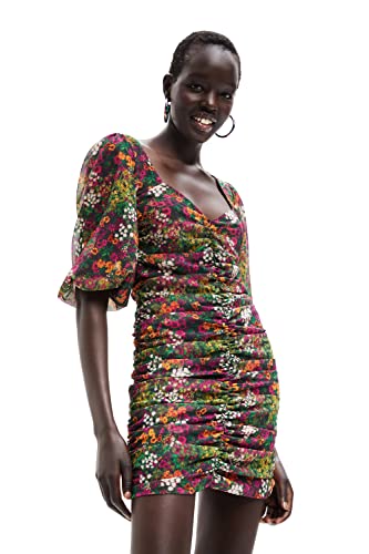 Desigual Women's Vest_Lara, 9019 Tutti Fruti Casual Dress, Material Finishes, M von Desigual