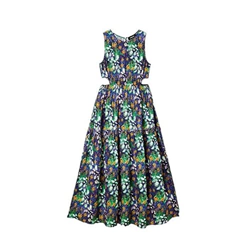 Desigual Women's Vest_PISTILO 5000 Dress, Blue, L von Desigual