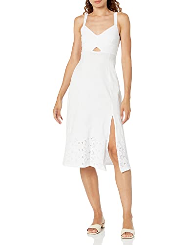 Desigual Women's Vest_SANDALL 1000 Dress, White, L von Desigual