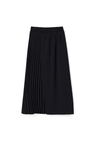 Desigual Women's Woman Woven Long Skirt, Black, Medium von Desigual