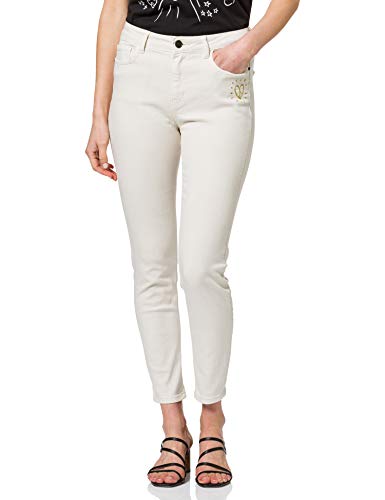 Desigual Womens ALBA Casual Pants, White, 44 von Desigual