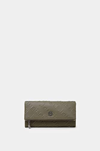 Desigual Womens Accessories PU Long Wallet, Green von Desigual