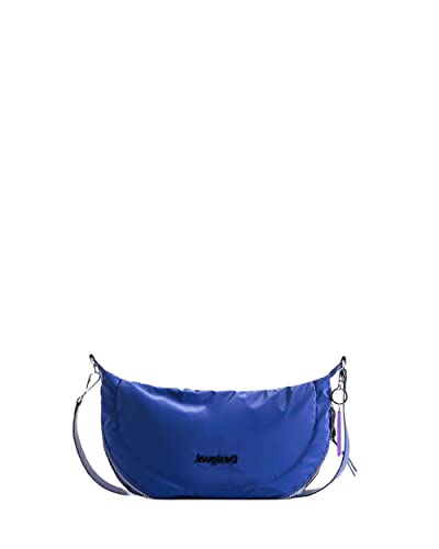 Desigual Womens BOLS_Happy Bag KUWAI Umhängetasche, Blue von Desigual