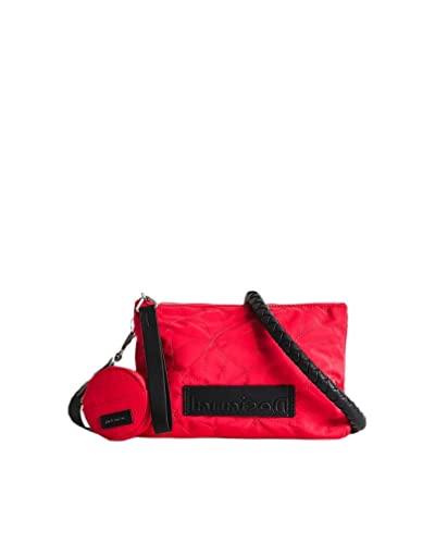 Desigual Womens BOLS_Prisma Dortmund Across Body Bag, Red von Desigual