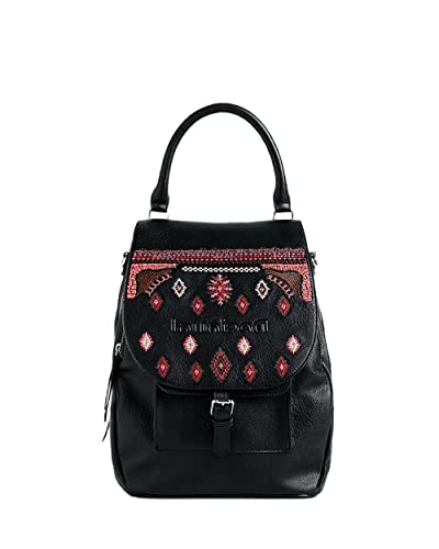 Desigual Bols Regasita Ankara Backpack M Black von Desigual