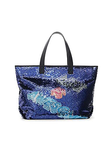 Desigual Womens BOLS_Revers Namibia Bag, Blue von Desigual