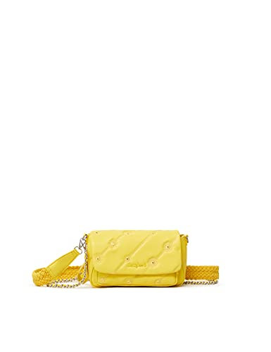 Desigual Womens BOLS_TROMSO OJO DE Tigre Across Body Bag, Yellow von Desigual