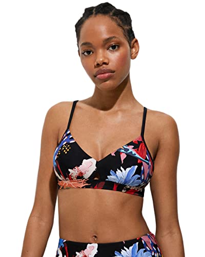 Desigual Womens Biki_ATTINA I Bikini, Black, S von Desigual